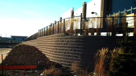 Lowe's Retaining Wall